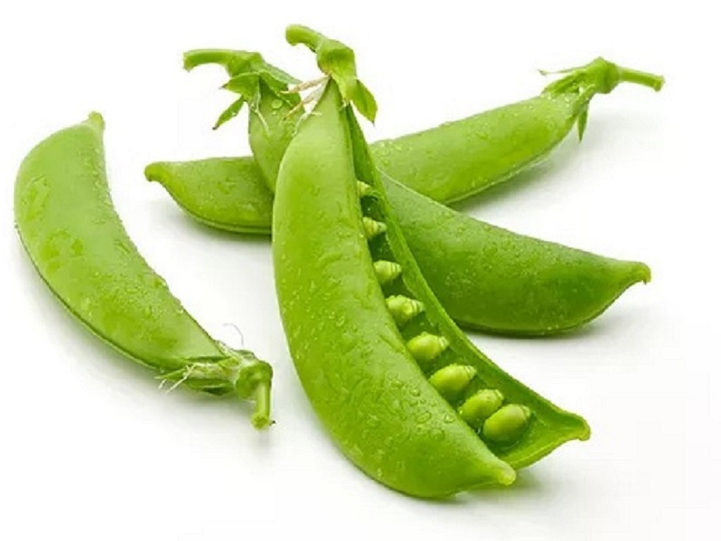 Snow peas and sugar snaps